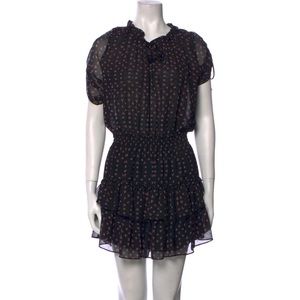 Misa Los Angeles - Flora Print Mini Dress